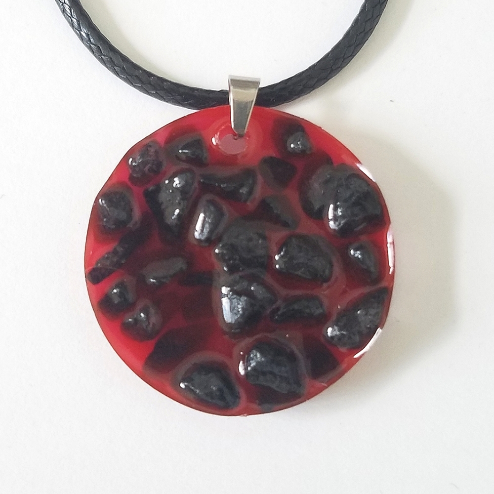 Molten Lava Magma Necklace